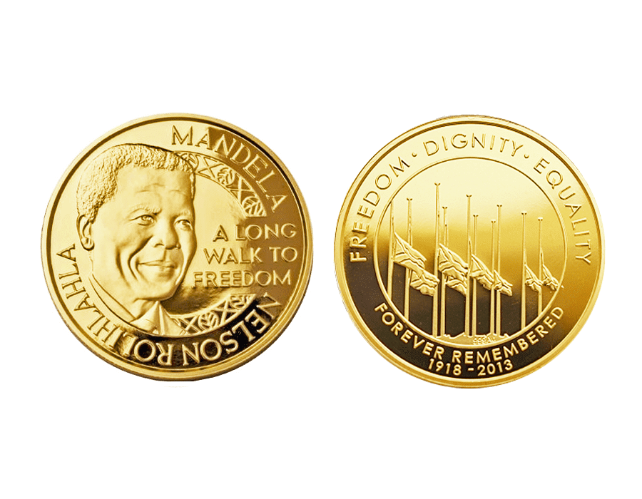 We Buy Mandela Gold Medallions